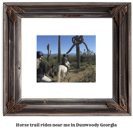 horse trail rides near me in Dunwoody, Georgia